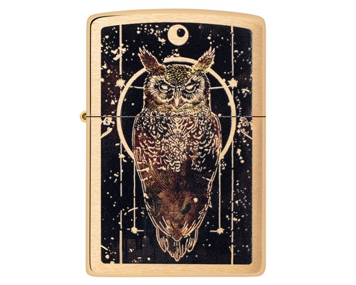 [60007503] Briquet Zippo Owl Design 