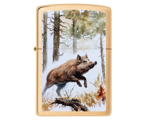[60007521] Lighter Zippo Wild Boar Design