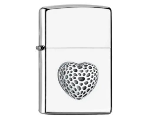 [2006885] Lighter Zippo Heart Mini