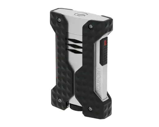 [W21324] Lighter Dupont Windproof Brushed Silver