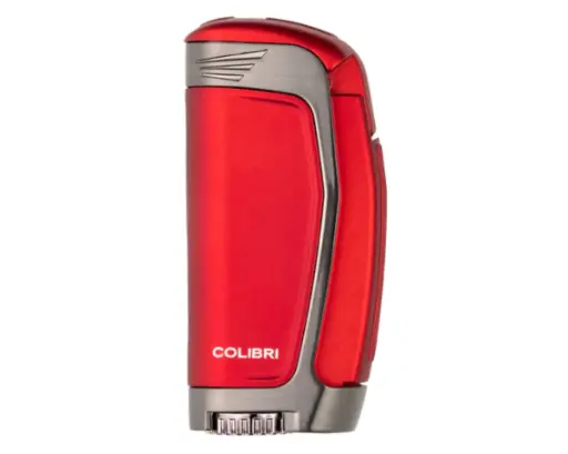 [LI235T5] Briquet Colibri E3 Triple Jet Rouge