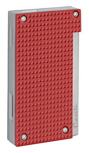 [CA55517] Briquet Caseti Flat Flame Diamond Rouge Matte
