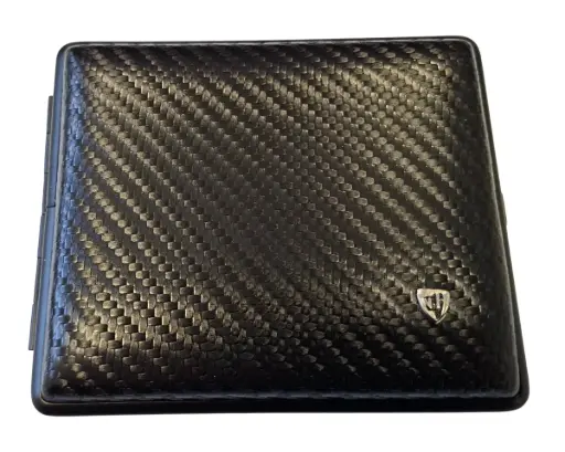 [812RLC1] Etui Cigarette VH 812 Carbon Black 24ks