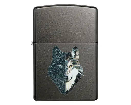 [60006226] Lighter Zippo Wolf Design