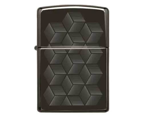 [60005916] Lighter Zippo Geometric Design