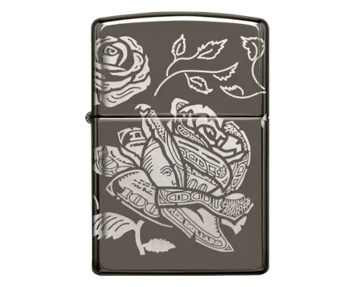 [60005211] Briquet Zippo Currency Design