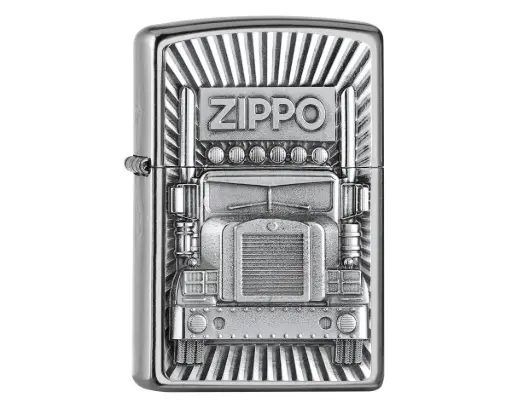 [2007585] Lighter Zippo New Trucker 3D