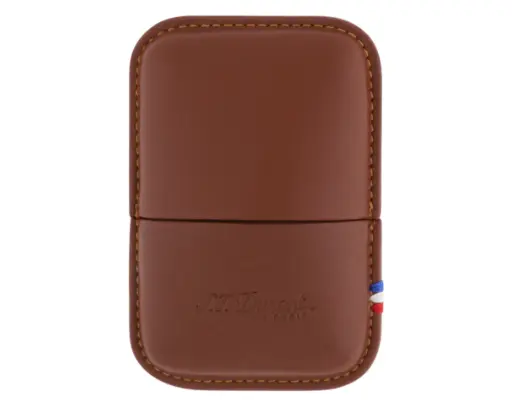 [183071] Lighter Case Dupont Ligne 2 Brown