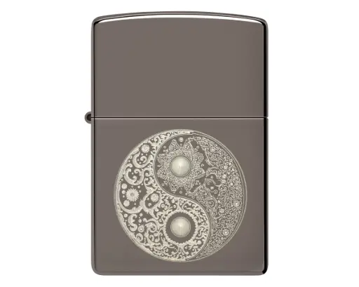 [60007701] Briquet Zippo Yin Yang Design 