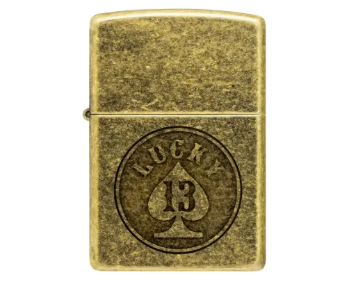 [60007741] Briquet Zippo Lucky 13 Design