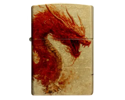 [60007647] Lighter Zippo Samurai Design