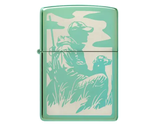 [60007663] Lighter Zippo Duck Hunting Design 