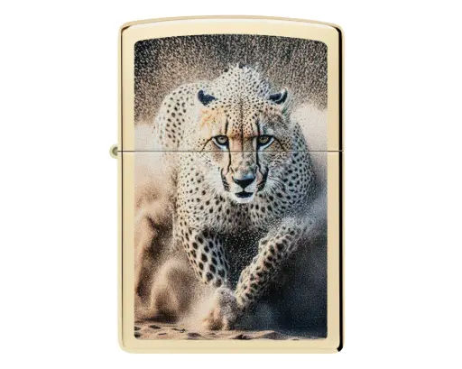[60007635] Lighter Zippo Cheetah Design