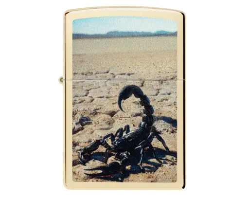 [60007637] Briquet Zippo Scorpion Design