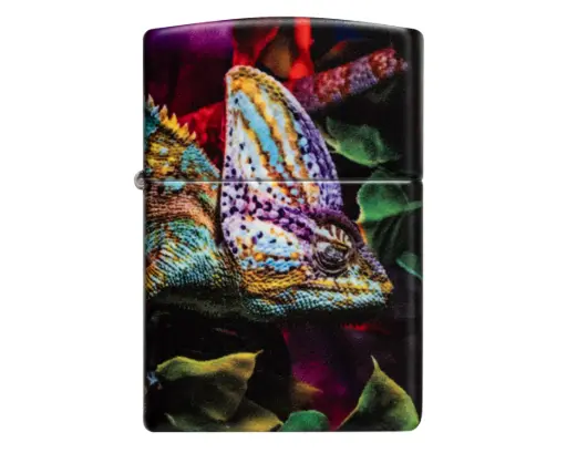 [60007636] Briquet Zippo Chameleon Design 