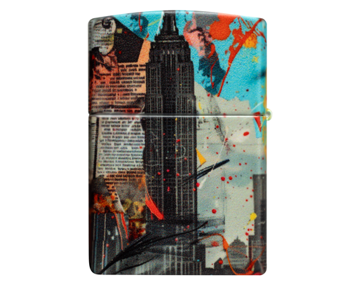 [60007634] Briquet Zippo Statue of Liberty Design  