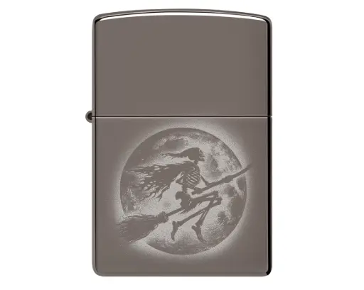 [60007662] Briquet Zippo Flying Skeleton Design