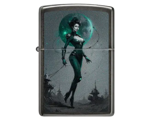 [60007653] Aansteker Zippo Sci Fi Pinup Design