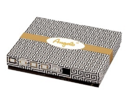 [422006] Ashtray Cigar Ceramic Angelo New Bone A 2 Rests