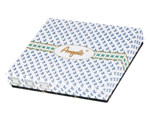 [422023] Asbak Sigaar Keramiek Angelo New Bone Groen 2 Leggers