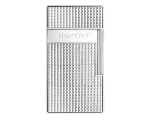 [025210] Briquet Dupont Biggy Pointe de Diamant Chrome