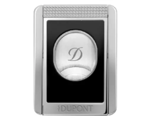 [003555] Coupe Cigares Dupont STD CUT Stand Noir Chrome