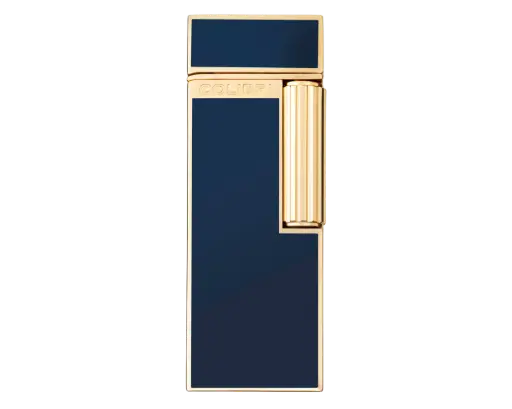 [LI220T4] Briquet Colibri Continental Soft Flame Bleu Marine