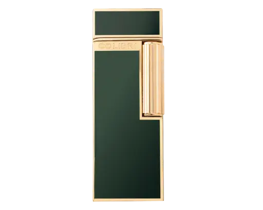 [LI220T5] Briquet Colibri Continental Soft Flame Vert