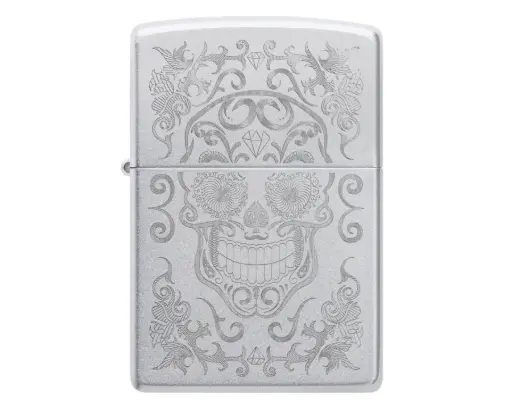 [60006552] Lighter Zippo Skull Design