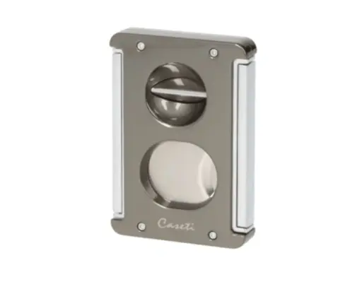 [287100] Cigar Cutter Caseti Multi Chrome Grey Glossy