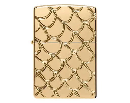 [60007927] Briquet Zippo Snake Skin Pattern Design