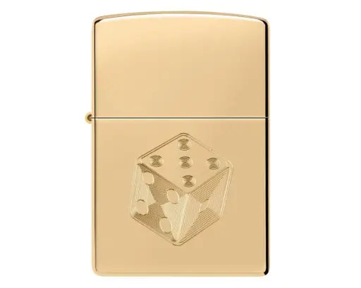 [60007826] Lighter Zippo Dice Design