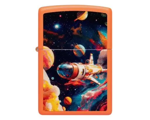 [60007859] Lighter Zippo Space Elements Design