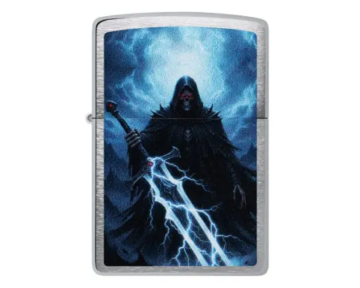 [60007863] Briquet Zippo Soul Reaper Design