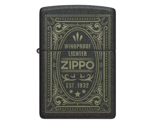 [60007935] Lighter Zippo Antique Label Design