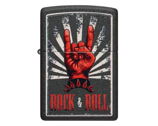 [60007868] Briquet Zippo Rock and Roll Poster Design