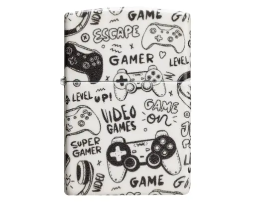 [60007827] Lighter Zippo Games Pattern Design