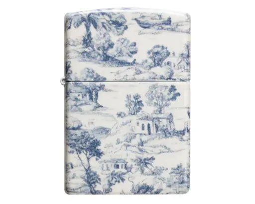 [60007833] Briquet Zippo Landscape Pattern Design