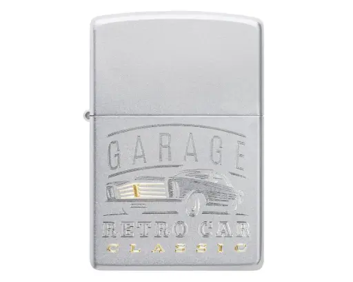 [60007824] Briquet Zippo Retro Garage Design
