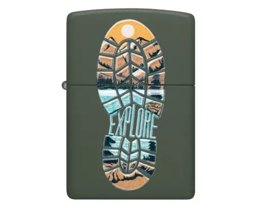[60007937] Lighter Zippo Explore Design