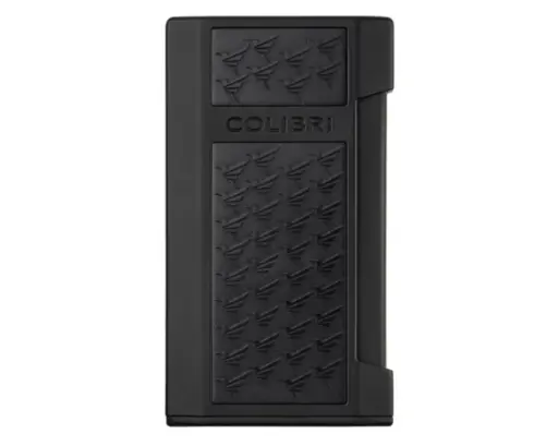 [LI245T1] Aansteker Colibri Mosaic Flat Flame Zwart